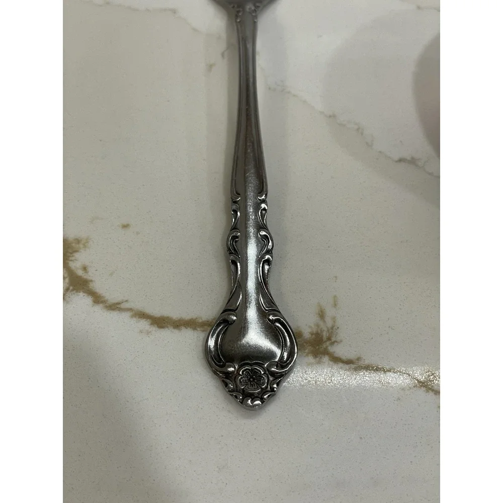 Vintage Oxford Hall‎ Stainless Steel Serving Fork Japan Serveware Large Meat